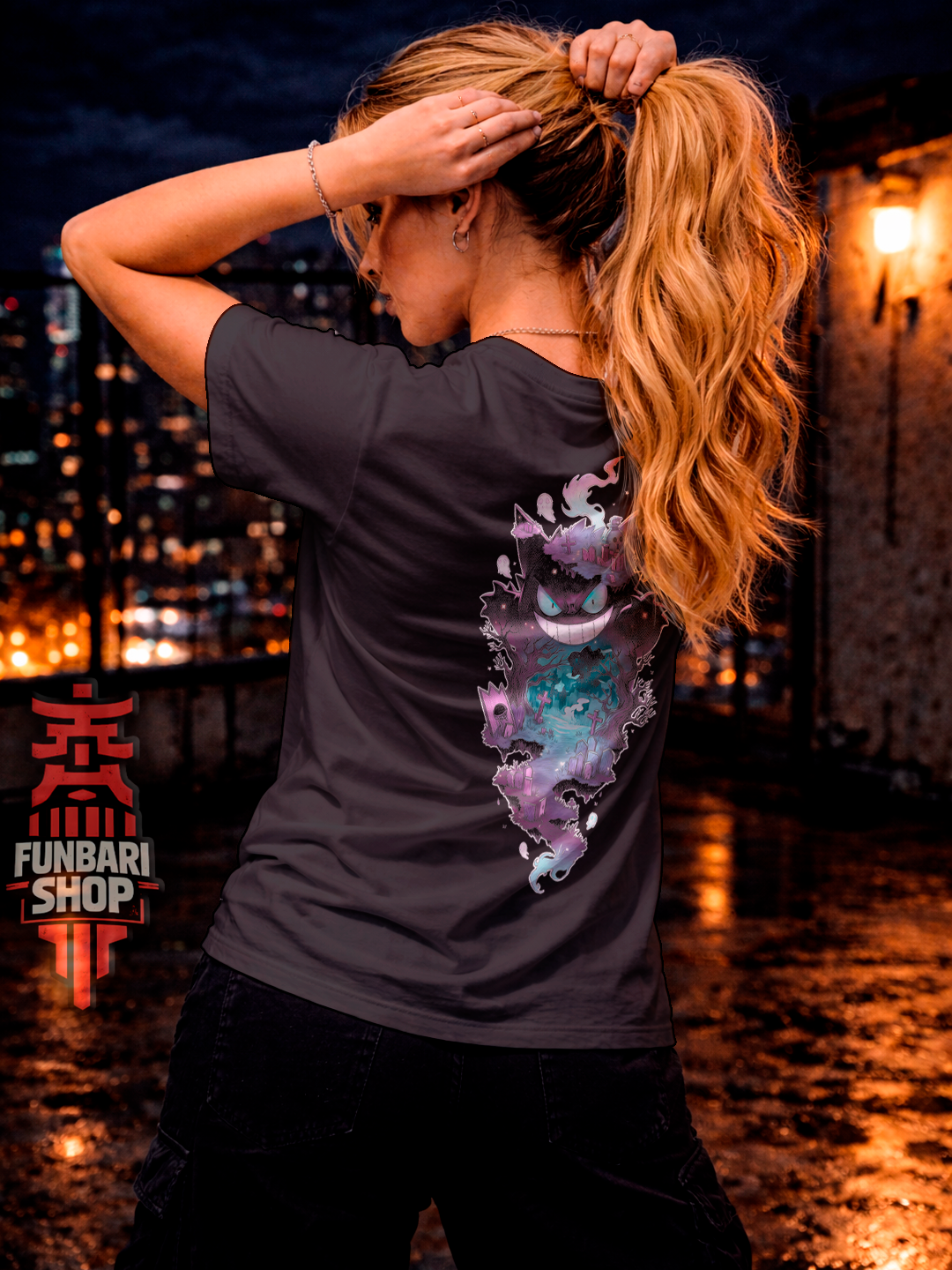 gengar camiseta