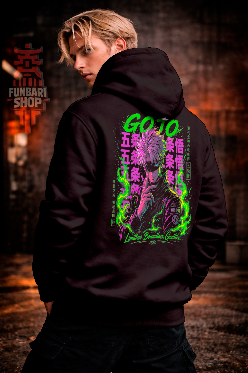 gojo hoddie