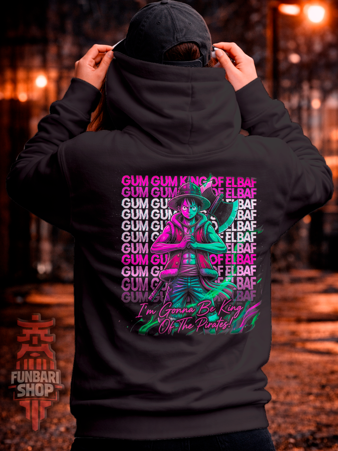 luffy hoddie